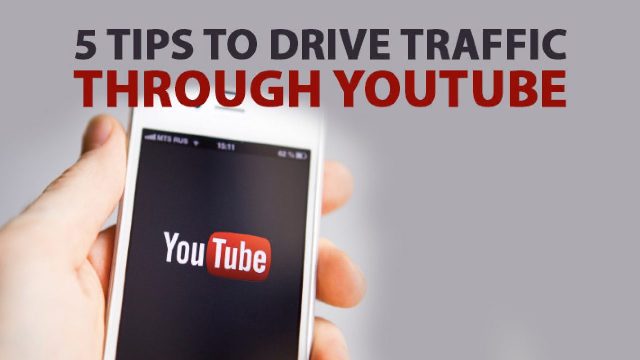 drive traffic through youtube