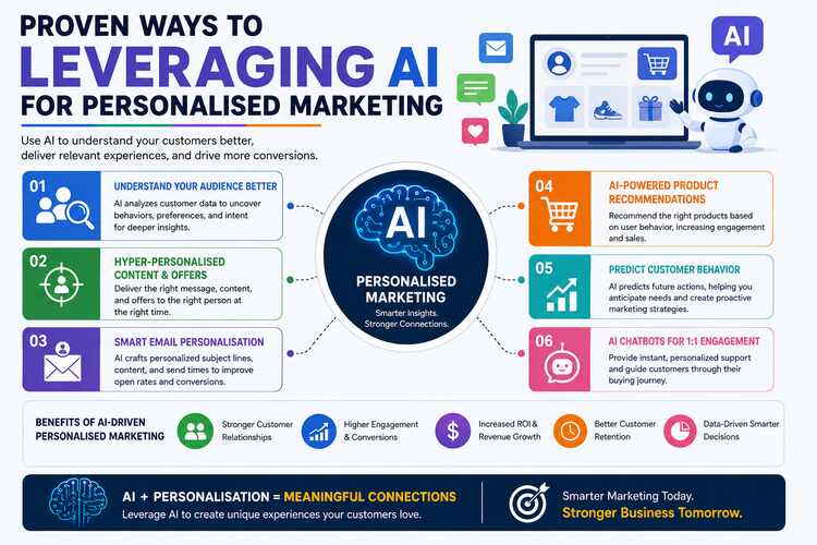 Ways to Leveraging AI for Personalised Marketing